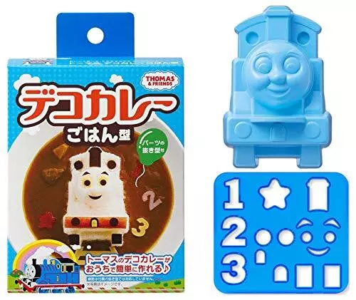 OSK Deco Curry Arroz Tipo Thomas The Tank Engine [ Fácil De Disfrutar De