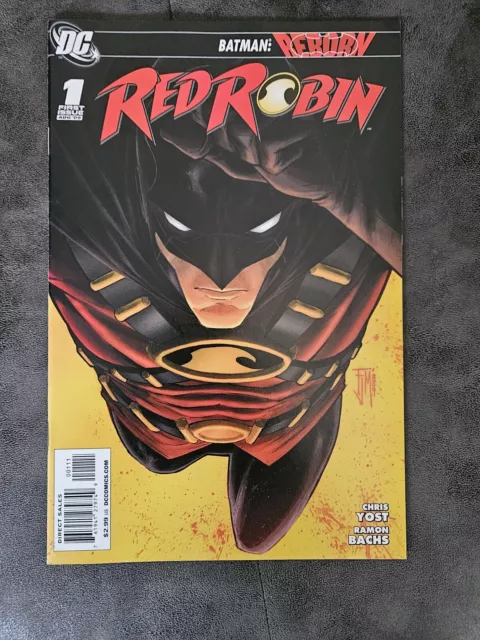Red Robin #1 1st App Tim Drake As Red Robin DC Comics 2009  Cover A First Print