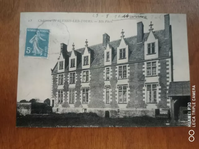 CPA - 37 - PLESSIS LES TOURS - Château