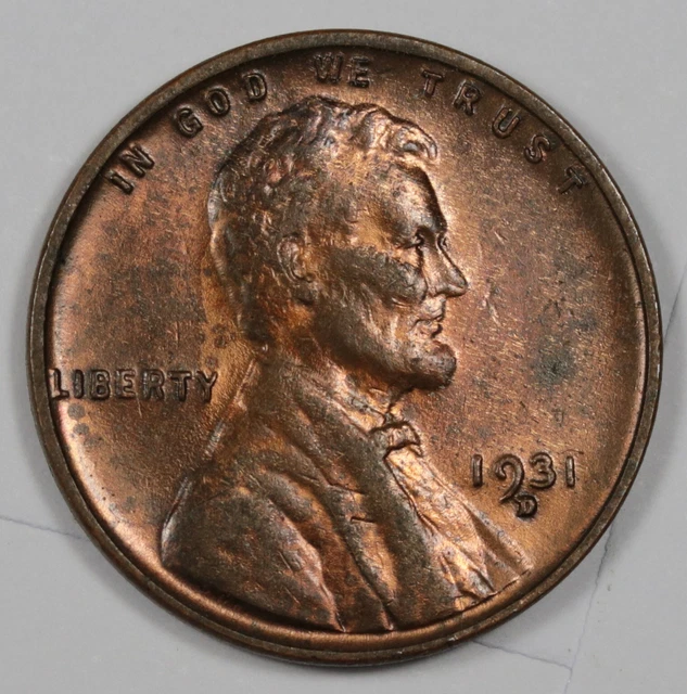1931-d Lincoln Head Cent.  BU.  184370