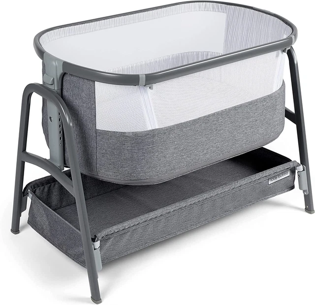 Cuna de cabecera Ickle Bubba Bubba&Me gris para bebés