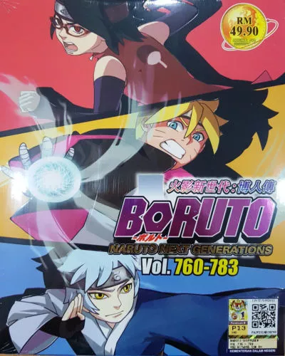 Anime Dvd BORUTO NARUTO NEXT GENERATIONS VOLUME.280-293 ENGLISH SUBTITLE