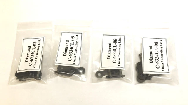 Diamond  Chain Connecting Link 6334CL-08 [Lot of 4] NOS