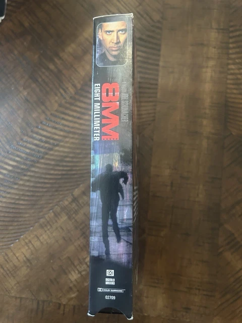 8MM (EIGHT MILLIMETER) VHS NTSC R Thriller 1999 Cage £2.70 - PicClick UK