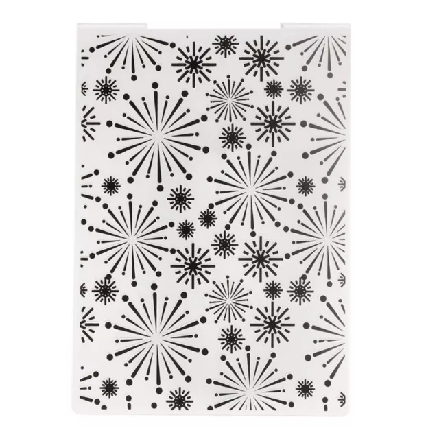 Snowflake Embossing Folder Template for Scrapbooking Photo Album Card Paper