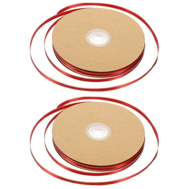 2x 1 rollgift ribbons e DIY Wicklung Rippe Handwerk Band Dekorative