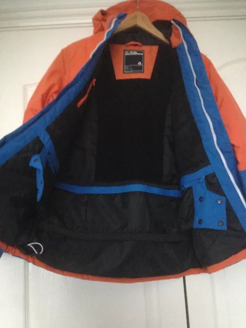 SKI jacket 13 14 Years Boys Dare2be Trespass Orange Blue Excellent Condition 2