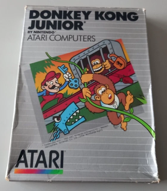boite de jeu atari xl/xe the official frogger attention boite vide