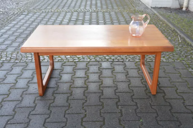 True Vintage Tavolino Salotto Niels Bach Danimarca 172 Teak 70er Caffè Tavolo