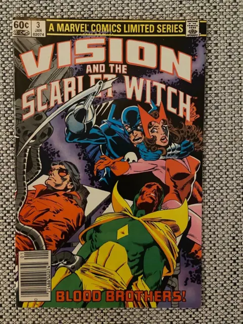 Vision and the Scarlet Witch #3 (1st Series) Comic Book