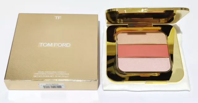 Tom Ford Soleil Contouring Compact - 03 Nude Glow - 0.7 Oz / 20 G - New In Box