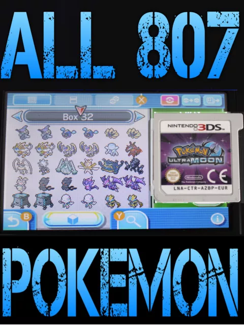 Os 807 Pokémons