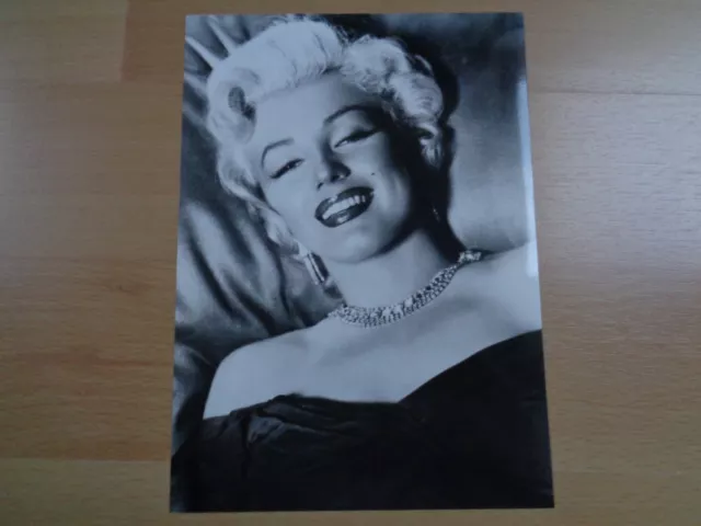 Photo Vintage Originale Marilyn Monroe Noir Et Blanc 25.5X18.3Cm Argentique