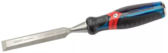 Draper Expert 19 x 140mm Soft Grip 'Pound Thru' Bevel Edge Wood Chisel 24406