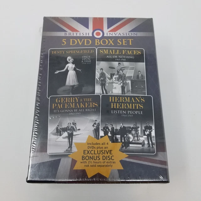 V.A. 「British Invasion 5 DVD Box Set」 British Invasion: 5 DVD Box Set featuring Bonus Disc (Sous