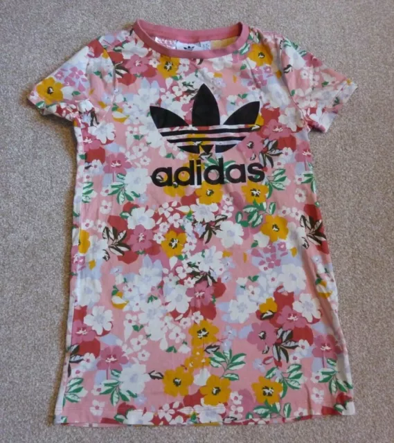 ADIDAS ORIGINALS Girls 7-8 yrs short sleeved dress