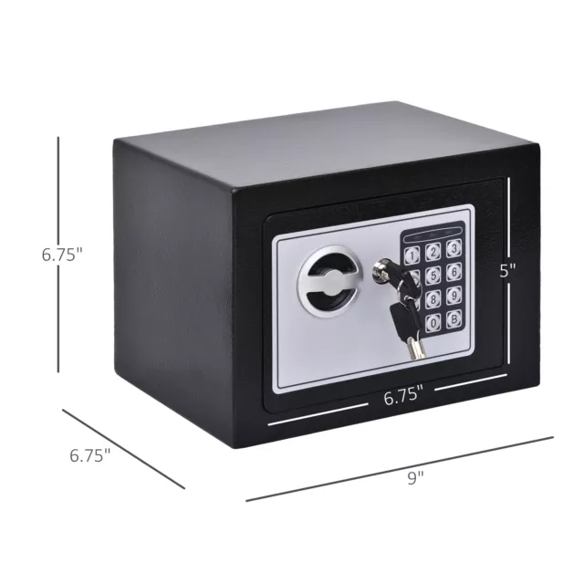 Digital Electronic Safe Box Keypad Lock Security Gun Jewelry Home Office 2