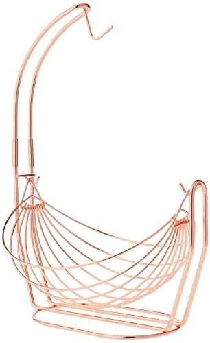 Rose Gold basket with Banana Hanger (SW2116SR) Silver
