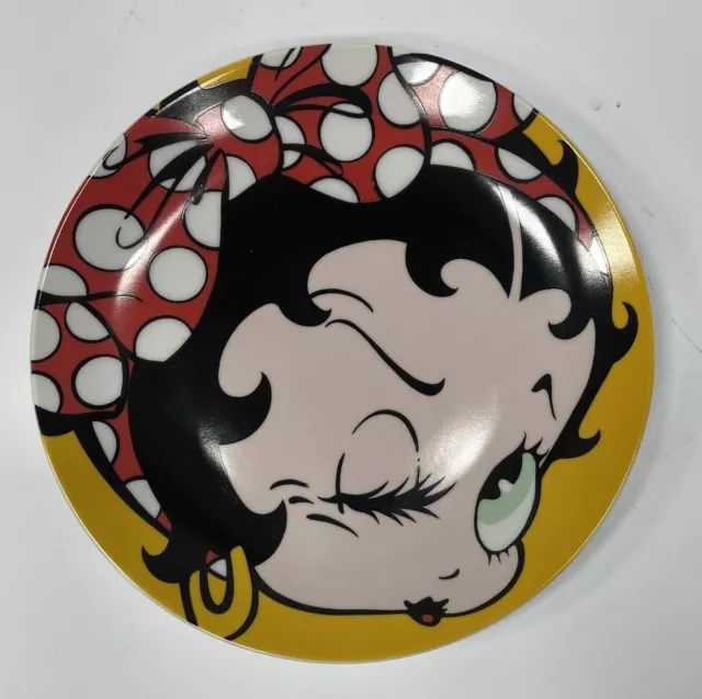 Vandor Betty Boop Collectors Plate - "Boop oop a doop!"