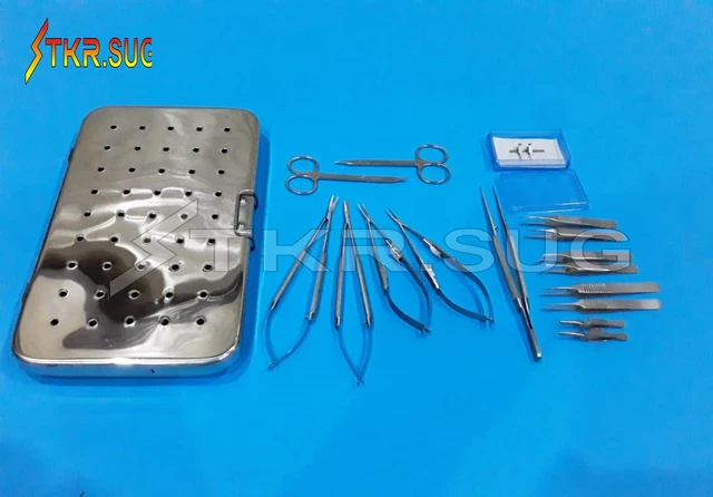MICRO HAND SURGERY Instruments Set Micro Surgery Surgical instruments £ ...
