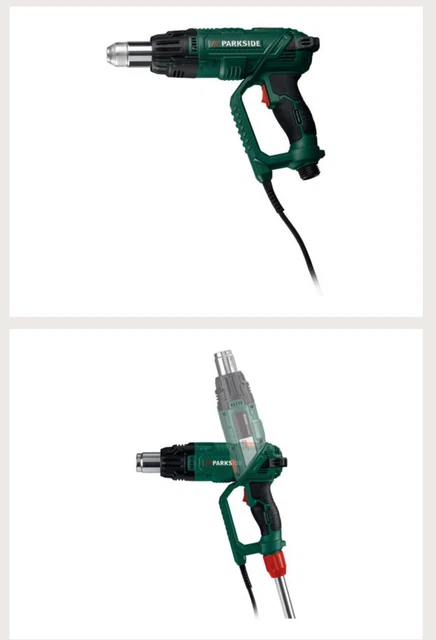 Image of Parkside PHLG 2000 C2 heat gun and weed killer