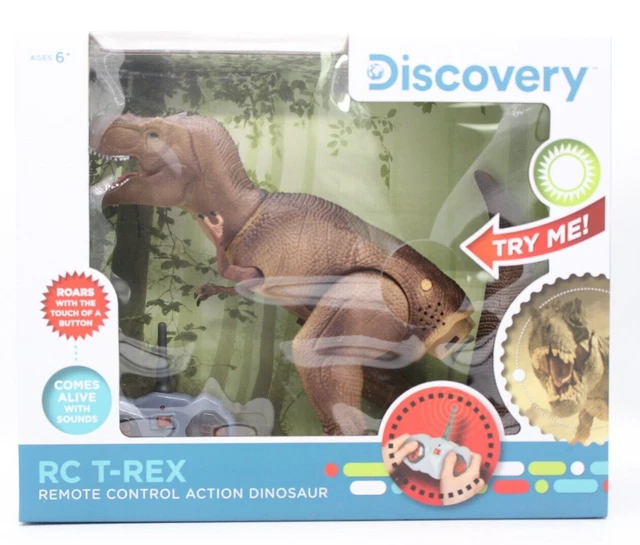 DISCOVERY TREX DINOSAUR Kids Remote Control Radio Control RC