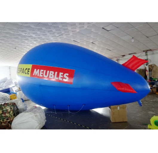 3M 10ft Giant Inflatable Advertising Blimp /Flying Helium Balloon Free Logo