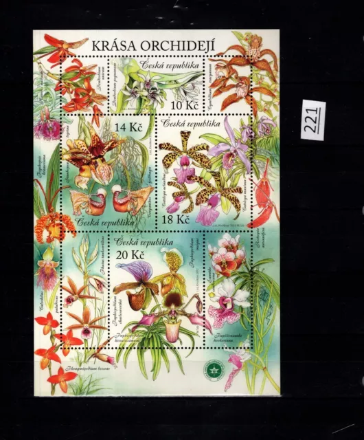 # Czechia - Mnh - Nature - Flowers - Orchids - Flora