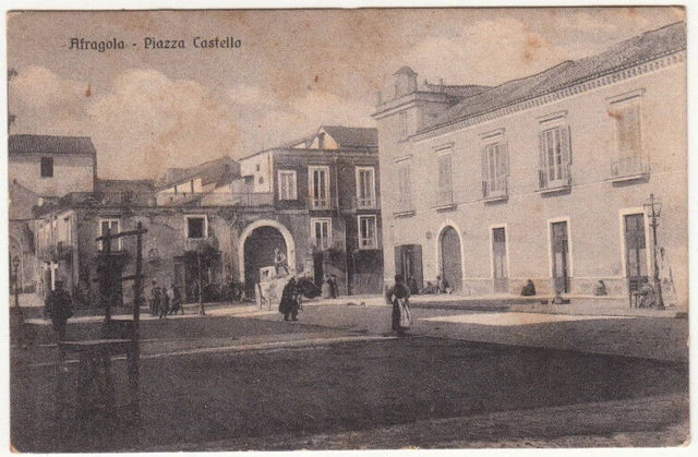 23-24118 - Napoli Afragola - Piazza Castello Viaggiata 1911