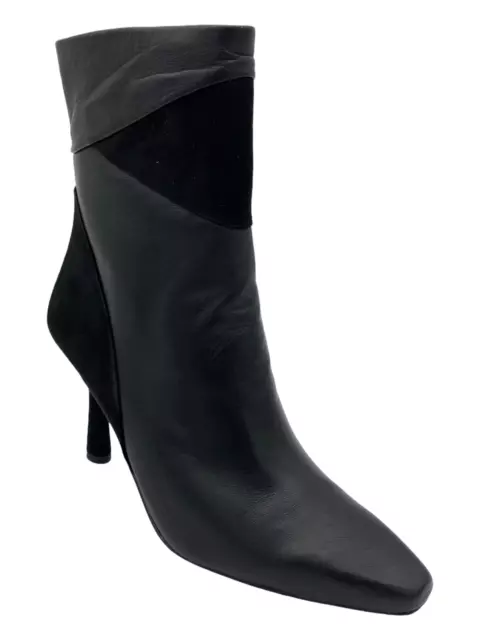 Franco Sarto Leather or Suede Heeled Boot Milinda