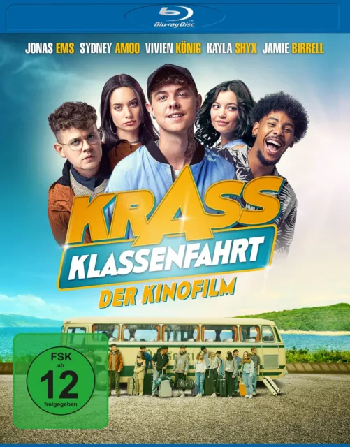 Krass Klassenfahrt - Der Kinofilm.BD (Blu-ray) Ems Jonas König Vivien Shyx Kayla