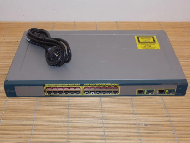 CISCO CATALYST EXPRESS 520 WS-CE520-24LC-K9 24-Port 100Mbits Ethernet ...