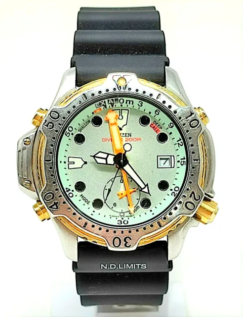 CITIZEN PROMASTER 5810-F80014 vintage watch citizen diver sub clock ...