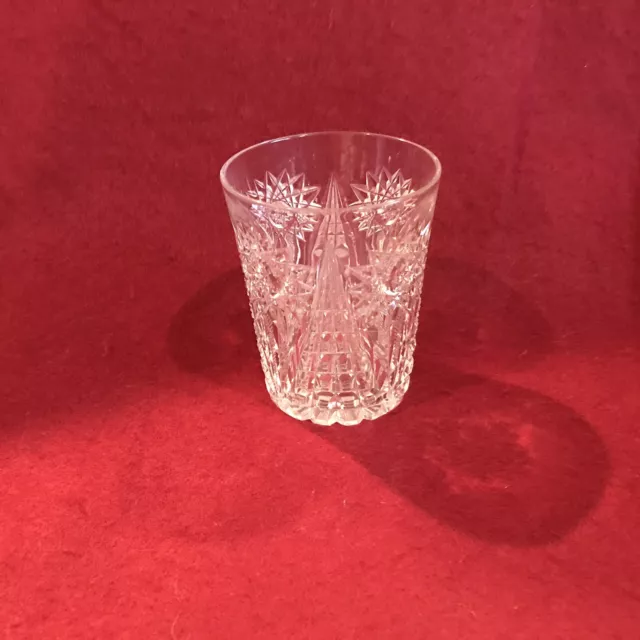 American Brilliant Abp Cut Glass Tumbler Signed Libbey