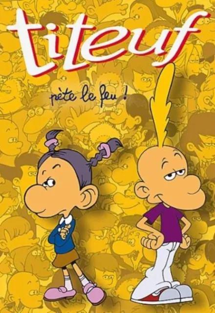 DVD Titeuf Pete le feu 8 épisodes humour Film dessin animé familial