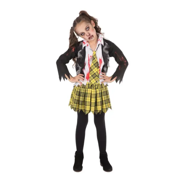 Per Bambini Zombie Scuola Ragazza Halloween World Libro Giorno Divertente Giallo