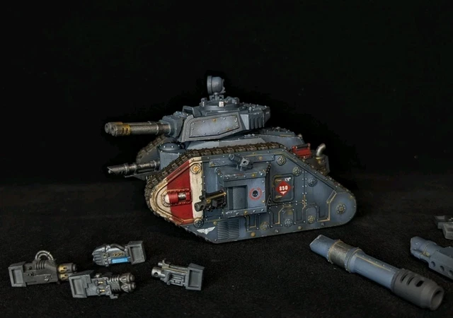 DEATH KORPS OF Krieg Mars Alpha Pattern Leman Russ Demolisher Warhammer 40k EUR 282,08 - FR