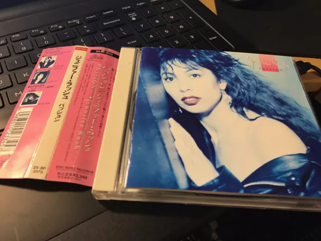 Jennifer Rush "Passion" JAPAN cd w/ OBI Epic/Sony 25-8P-5175