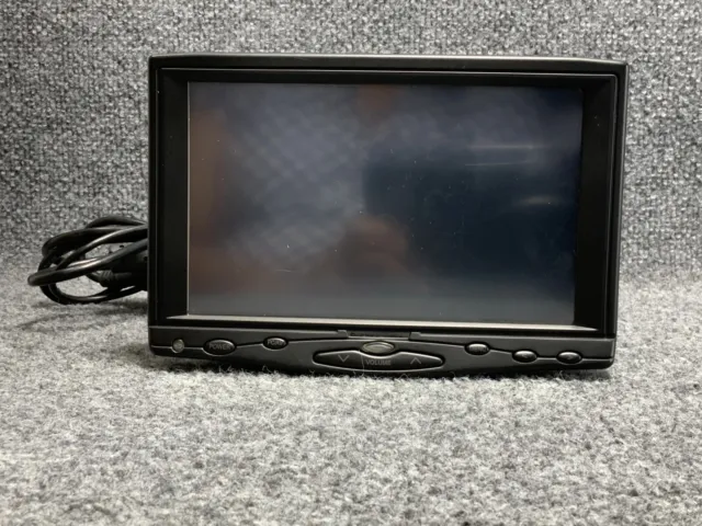 Black 8 Watts Built-In Speaker 7" TFT LCD Widescreen Video Monitor with VGA Cord