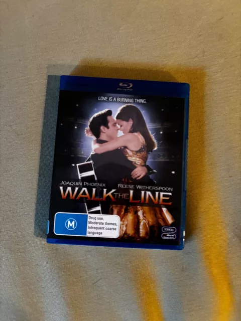 Walk the Line (Blu-ray, 2005) OOP Joaquin Phoenix, Reese Witherspoon