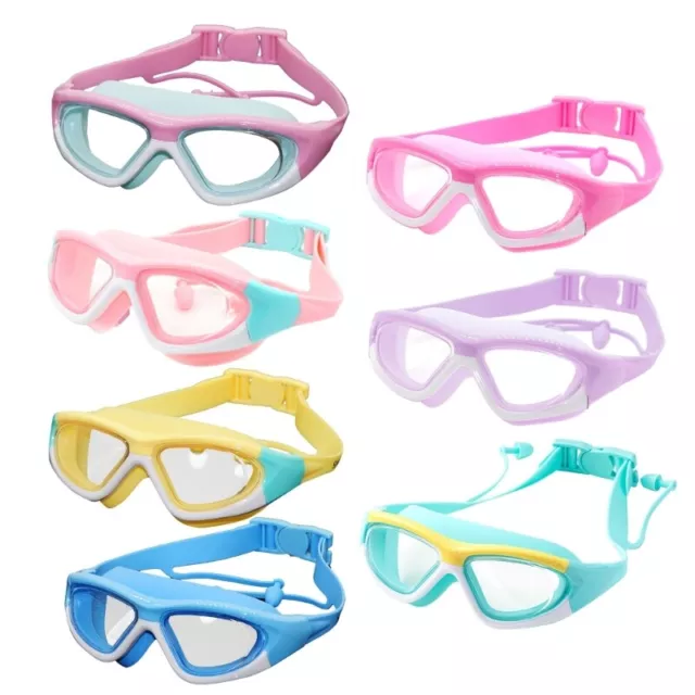 Swim Glasses Anti-Fog Kids Swimming Goggles Clear View Water Pool Goggles