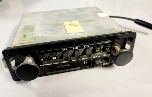 Autoradio Grundig Brüssel STEREO, Suchlauf,  Kassette, Audi / VW Oldtimer