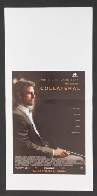 Collateral Tom Cruise - Jamie Foxx 2004 Locandina Originale