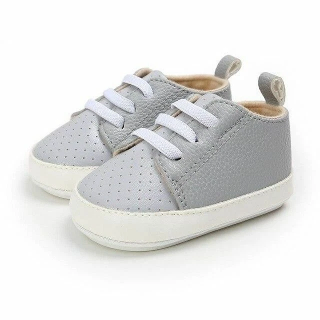 Neonati Bambino Scarpe Primo Walkers Mocassino Similpelle Passi per