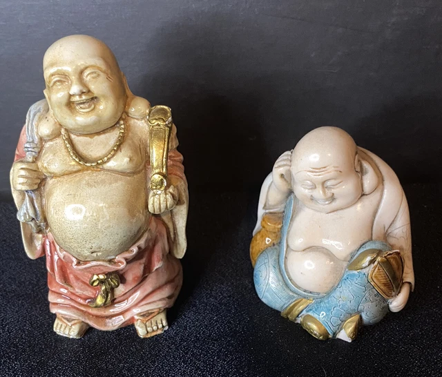2 Statues Bouddha Anciennes/4739Lbc9