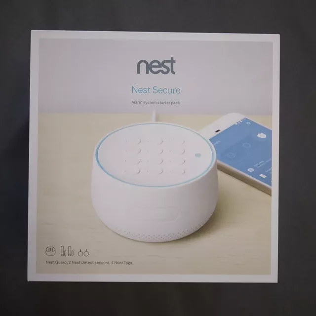 Nest Secure Alarm System Starter Pack (H1500ES) Sealed