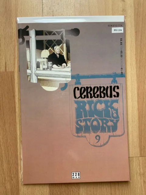 Cerebus 9 Ricks Story 228 - High Grade Comic Book - B92-104