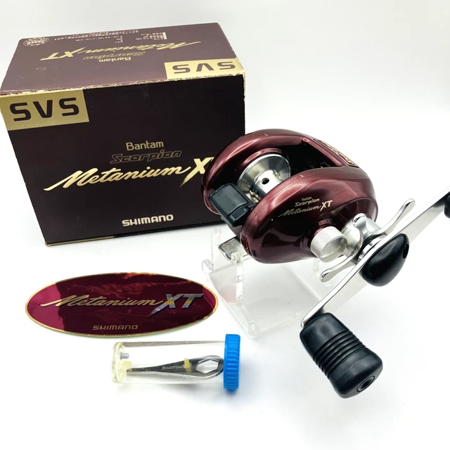 SHIMANO BANTAM SCORPION Metanium Xt Bait Reel $184.42