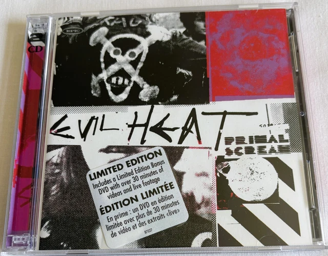 PRIMAL SCREAM - Evil Heat - CD 2002 Columbia Sony Entertainment
