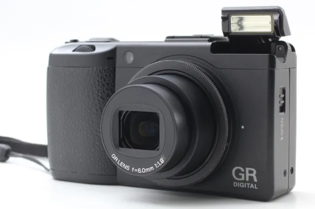 [NEAR MINT] Ricoh GR Digital III 10.2MP Black Compact Digital Camera From JAPAN